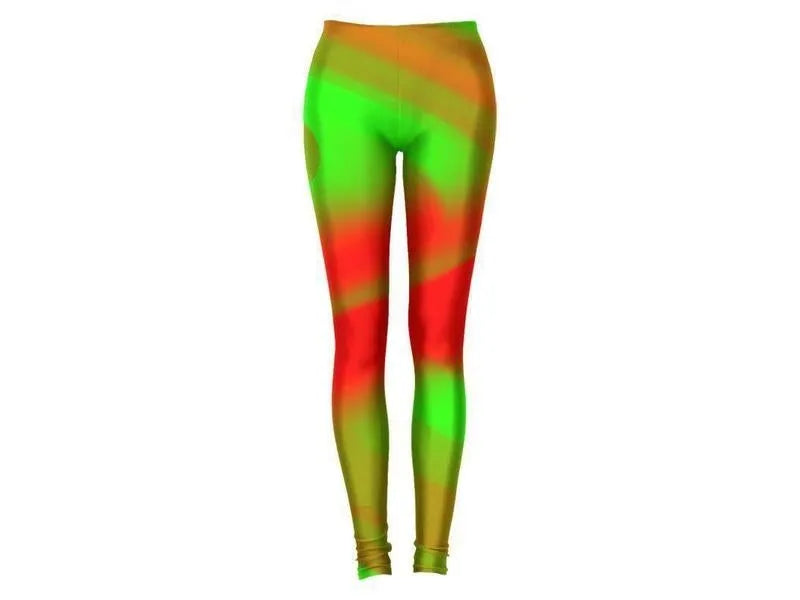 Leggings-DREAM PATH Leggings-Greens & Reds-from COLORADDICTED.COM-