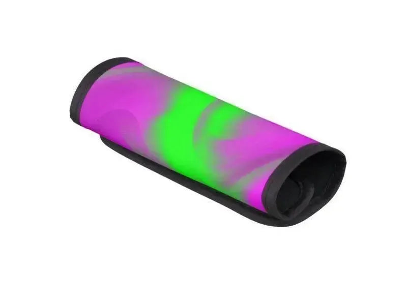 Luggage Handle Wraps-DREAM PATH Luggage Handle Wraps-Purples & Greens-from COLORADDICTED.COM-