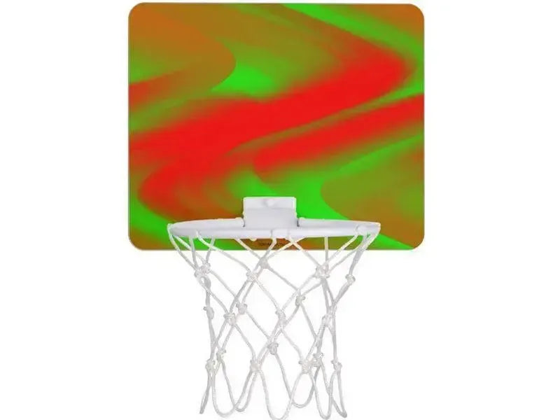 Mini Basketball Hoops-DREAM PATH Mini Basketball Hoops-Greens & Reds-from COLORADDICTED.COM-