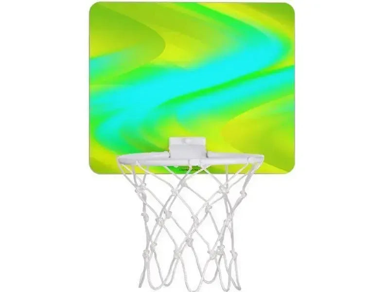 Mini Basketball Hoops-DREAM PATH Mini Basketball Hoops-Greens & Yellows & Light Blues-from COLORADDICTED.COM-