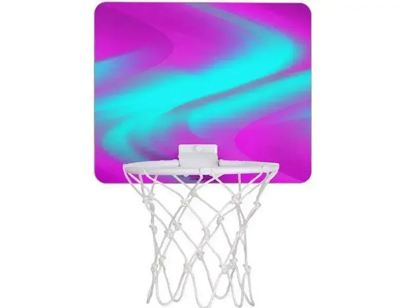 Mini Basketball Hoops-DREAM PATH Mini Basketball Hoops-Purples & Turquoises-from COLORADDICTED.COM-