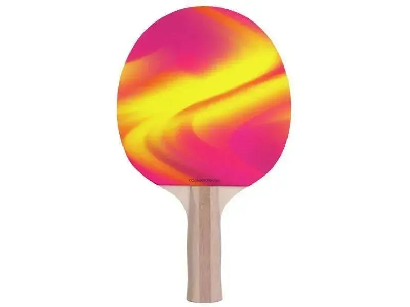Ping Pong Paddles-DREAM PATH Ping Pong Paddles-Reds & Oranges & Fuchsias & Purples & Yellows-from COLORADDICTED.COM-