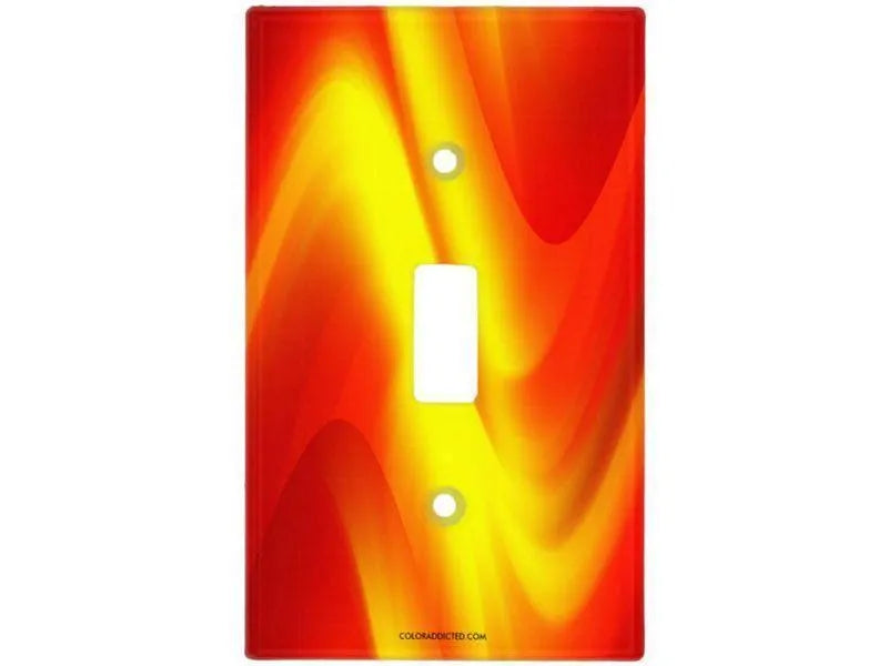 Toggle Light Switch Covers-DREAM PATH Single, Double & Triple-Toggle Light Switch Covers-Reds & Oranges & Yellows-from COLORADDICTED.COM-