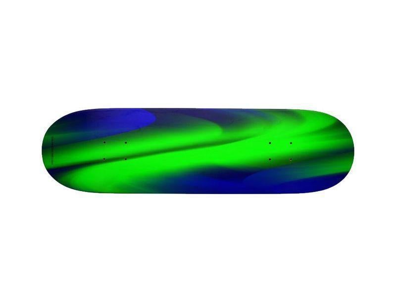 Skateboard Decks-DREAM PATH Skateboard Decks-Blues &amp; Greens-from COLORADDICTED.COM-