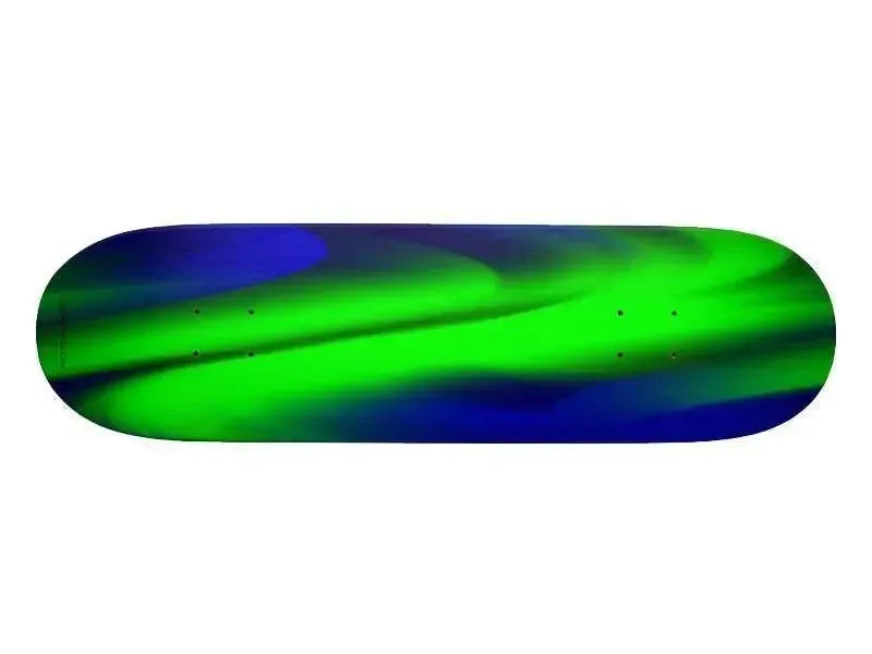 Skateboard Decks-DREAM PATH Skateboard Decks-Blues & Greens-from COLORADDICTED.COM-