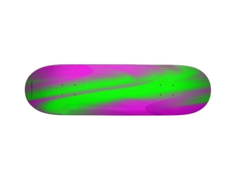 Skateboard Decks-DREAM PATH Skateboard Decks-Purples &amp; Greens-from COLORADDICTED.COM-