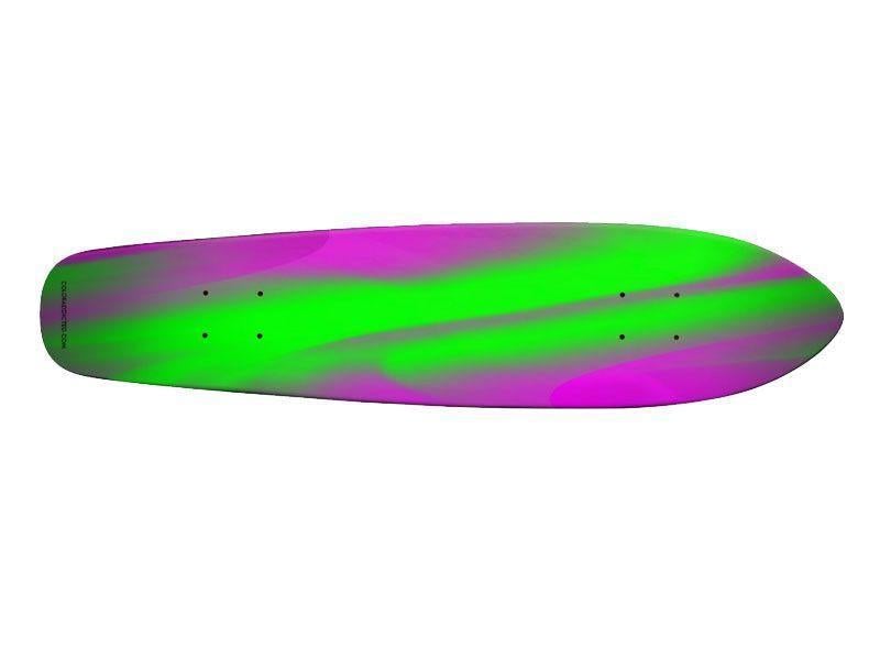 Skateboard Decks-DREAM PATH Skateboard Decks-Purples &amp; Greens-from COLORADDICTED.COM-