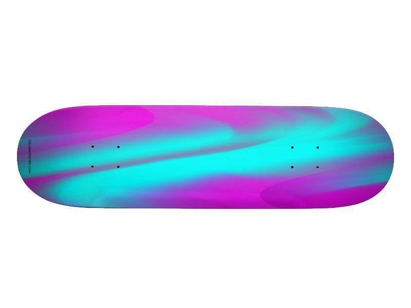 Skateboard Decks-DREAM PATH Skateboard Decks-Purples &amp; Turquoises-from COLORADDICTED.COM-
