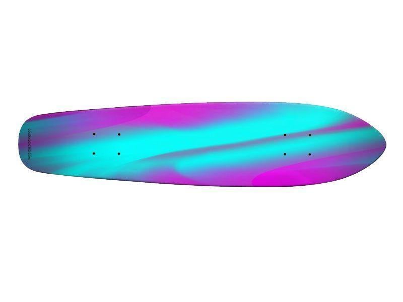 Skateboard Decks-DREAM PATH Skateboard Decks-Purples &amp; Turquoises-from COLORADDICTED.COM-