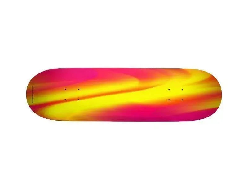 Skateboard Decks-DREAM PATH Skateboard Decks-Reds & Oranges & Fuchsias & Purples & Yellows-from COLORADDICTED.COM-