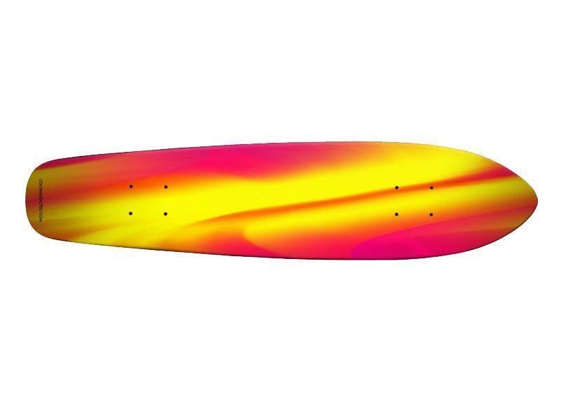 Skateboard Decks-DREAM PATH Skateboard Decks-Reds &amp; Oranges &amp; Fuchsias &amp; Purples &amp; Yellows-from COLORADDICTED.COM-