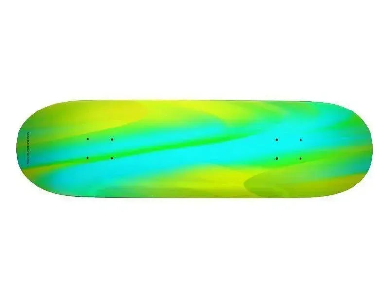 Skateboards-DREAM PATH Skateboards-Greens & Yellows & Light Blues-from COLORADDICTED.COM-