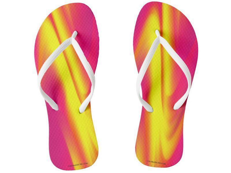 Flip Flops-DREAM PATH Slim-Strap Flip Flops-from COLORADDICTED.COM-