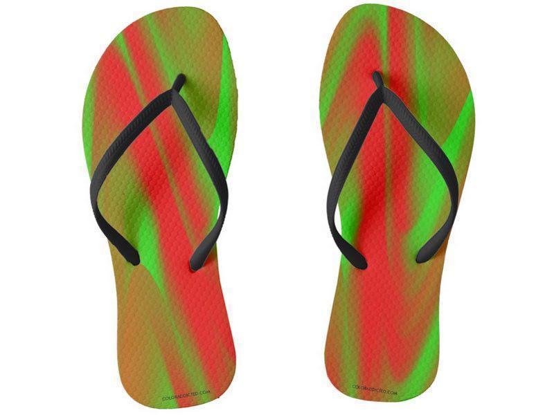 Flip Flops-DREAM PATH Slim-Strap Flip Flops-from COLORADDICTED.COM-