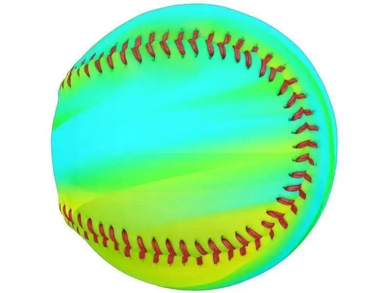 Softballs-DREAM PATH Softballs-Greens & Yellows & Light Blues-from COLORADDICTED.COM-