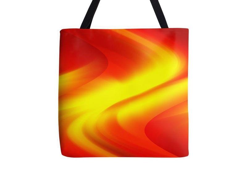 Tote Bags-DREAM PATH Tote Bags-Reds &amp; Oranges &amp; Yellows-from COLORADDICTED.COM-