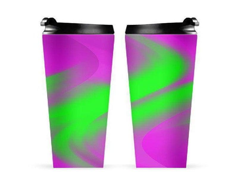 Travel Mugs-DREAM PATH Travel Mugs-Purples &amp; Greens-from COLORADDICTED.COM-