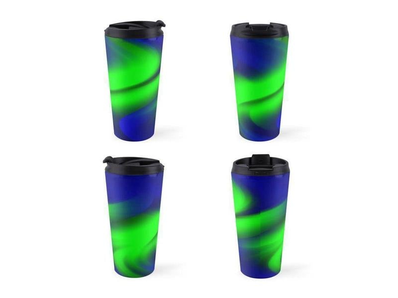 Travel Mugs-DREAM PATH Travel Mugs-Blues & Greens-from COLORADDICTED.COM-