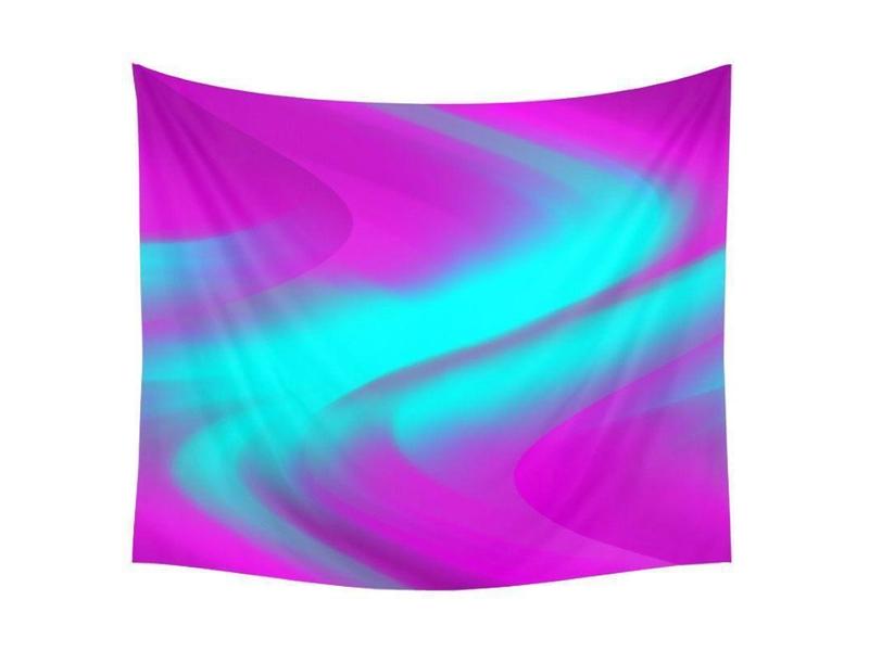 Wall Tapestries-DREAM PATH Wall Tapestries-Purples &amp; Turquoises-from COLORADDICTED.COM-
