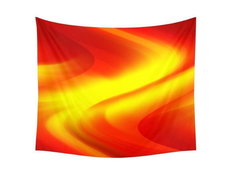 Wall Tapestries-DREAM PATH Wall Tapestries-Reds &amp; Oranges &amp; Yellows-from COLORADDICTED.COM-