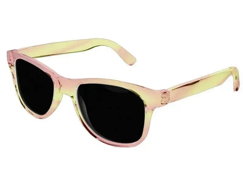Wayfarer Sunglasses-DREAM PATH Wayfarer Sunglasses (transparent background)-Reds, Oranges & Yellows-from COLORADDICTED.COM-