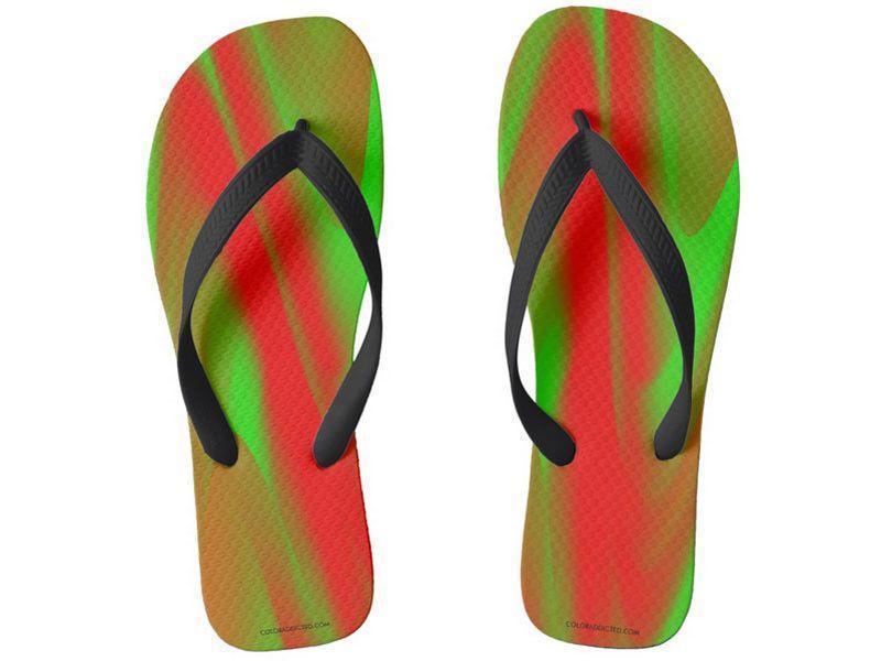 Flip Flops-DREAM PATH Wide-Strap Flip Flops-from COLORADDICTED.COM-