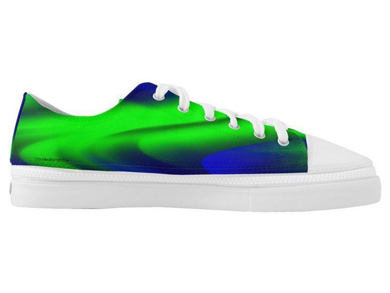 ZipZ Low-Top Sneakers-DREAM PATH ZipZ Low-Top Sneakers-Blues & Greens-from COLORADDICTED.COM-