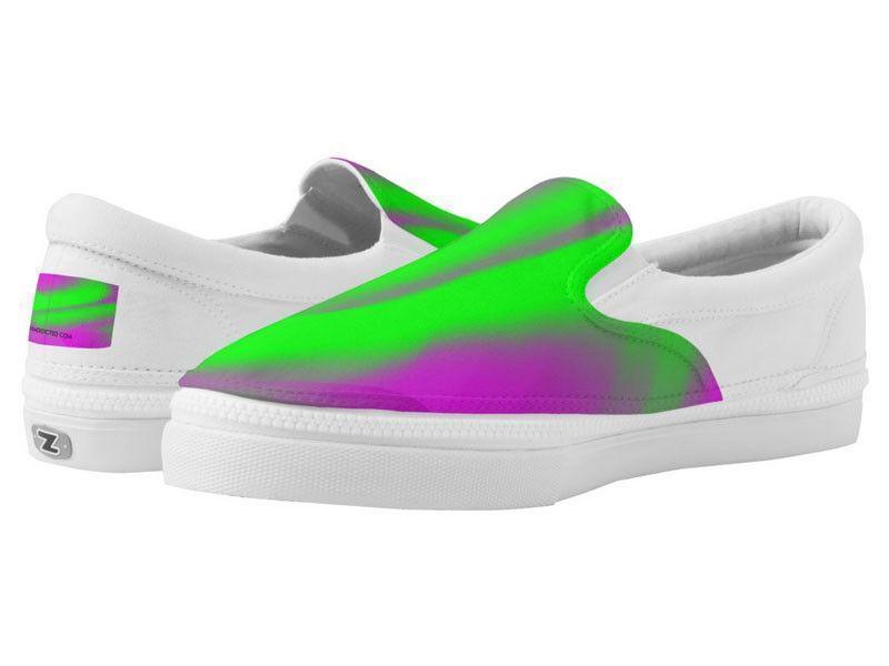 ZipZ Slip-On Sneakers-DREAM PATH ZipZ Slip-On Sneakers-Purples &amp; Greens-from COLORADDICTED.COM-