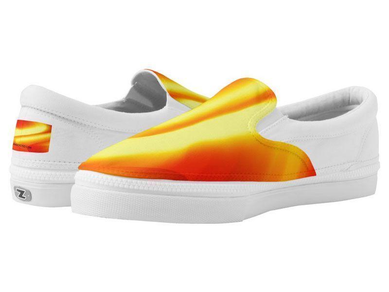 ZipZ Slip-On Sneakers-DREAM PATH ZipZ Slip-On Sneakers-Reds &amp; Oranges &amp; Yellows-from COLORADDICTED.COM-