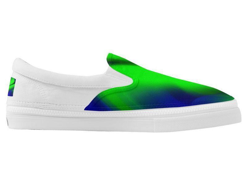 ZipZ Slip-On Sneakers-DREAM PATH ZipZ Slip-On Sneakers-Blues & Greens-from COLORADDICTED.COM-
