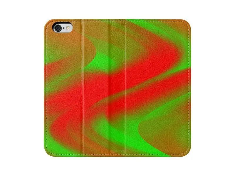 iPhone Wallets-DREAM PATH iPhone Wallets-Greens & Reds-from COLORADDICTED.COM-