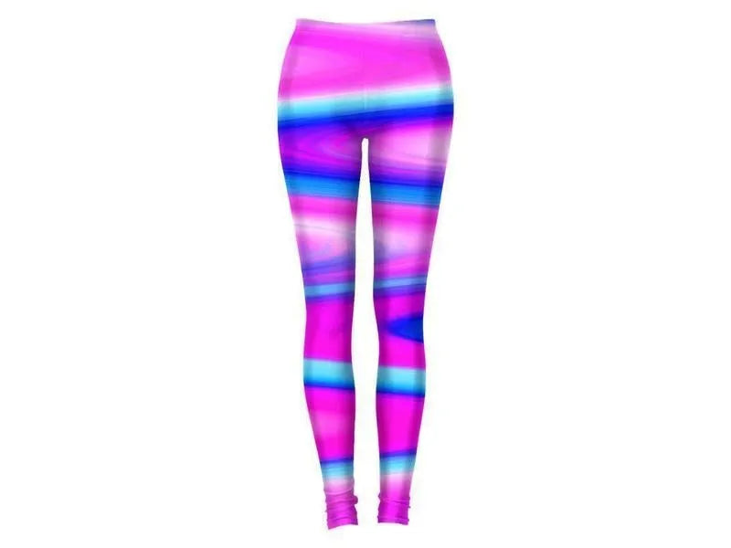 Leggings-MORE WAVY #1 Leggings-Blues & Purples & Fuchsias-from COLORADDICTED.COM-