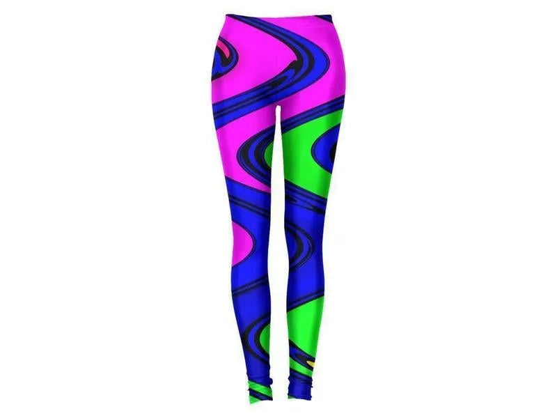 Leggings-MORE WAVY #2 Leggings-Multicolor Bright-from COLORADDICTED.COM-