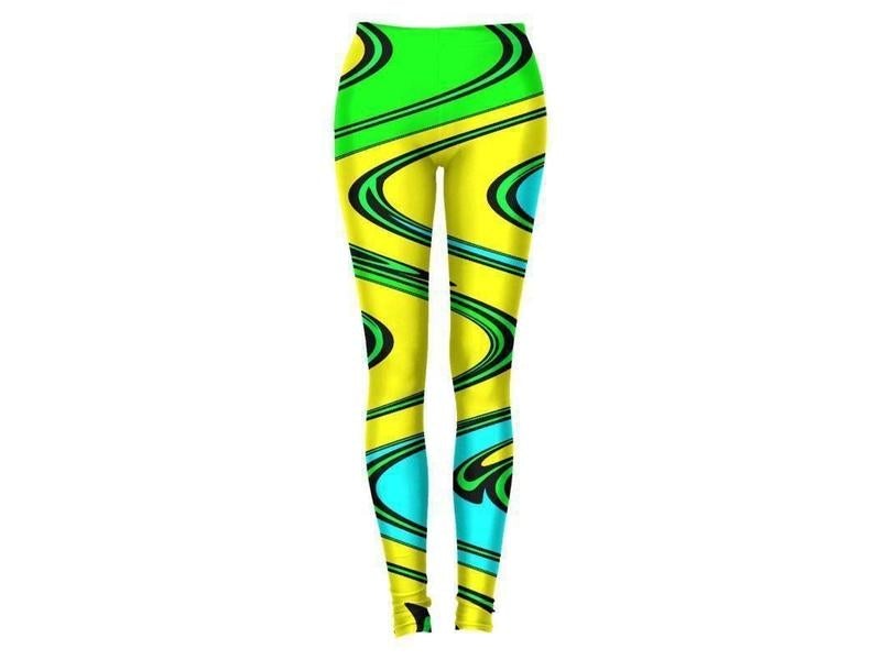 Leggings-MORE WAVY #2 Leggings-from COLORADDICTED.COM-