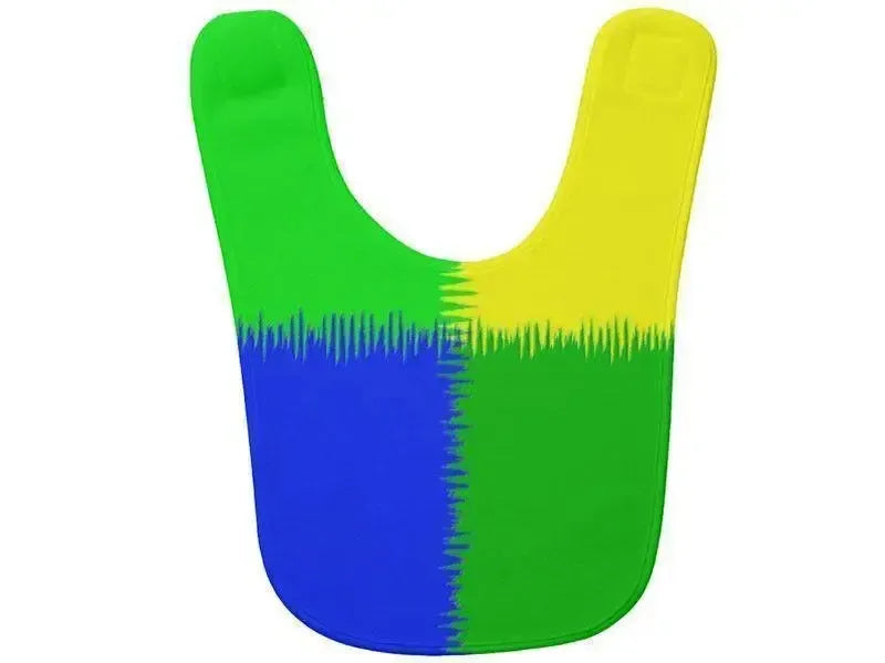Baby Bibs-QUARTERS Baby Bibs-Blue, Greens & Yellow-from COLORADDICTED.COM-