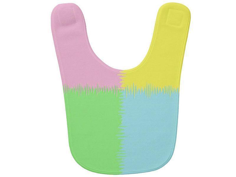 Baby Bibs-QUARTERS Baby Bibs-Pink, Light Blue, Light Green &amp; Light Yellow-from COLORADDICTED.COM-
