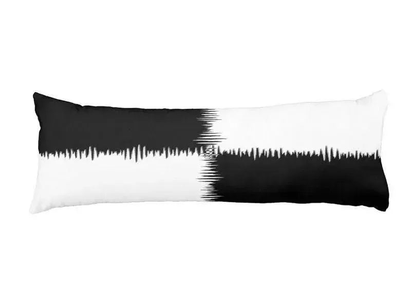 Body Pillows - Dakimakuras-QUARTERS Body Pillows - Dakimakuras-Black & White-from COLORADDICTED.COM-