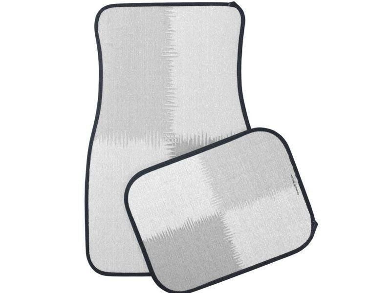 Car Mats-QUARTERS Car Mats Sets-Grays &amp; White-from COLORADDICTED.COM-