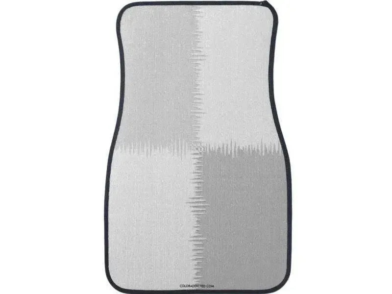 Car Mats-QUARTERS Car Mats Sets-Grays & White-from COLORADDICTED.COM-