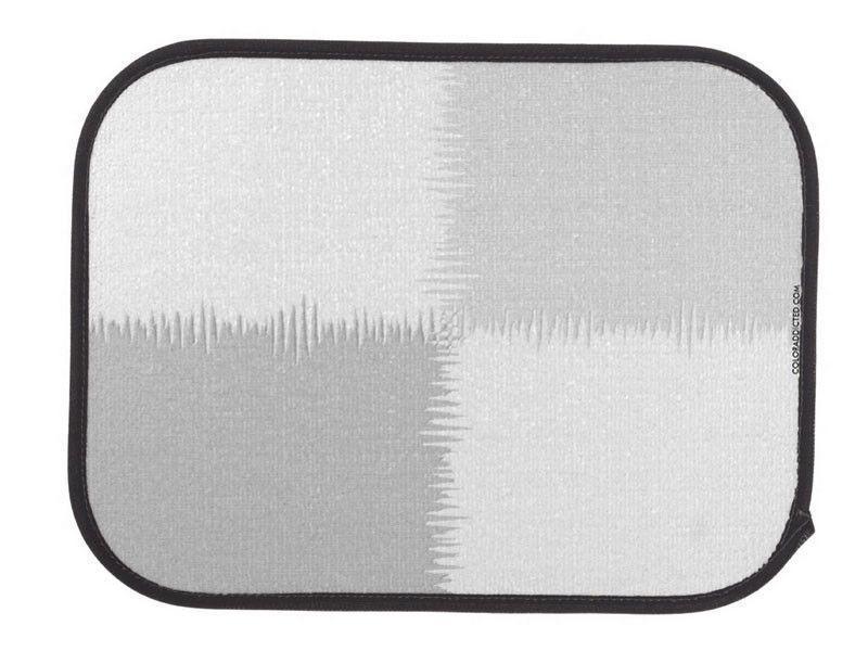 Car Mats-QUARTERS Car Mats Sets-Grays &amp; White-from COLORADDICTED.COM-