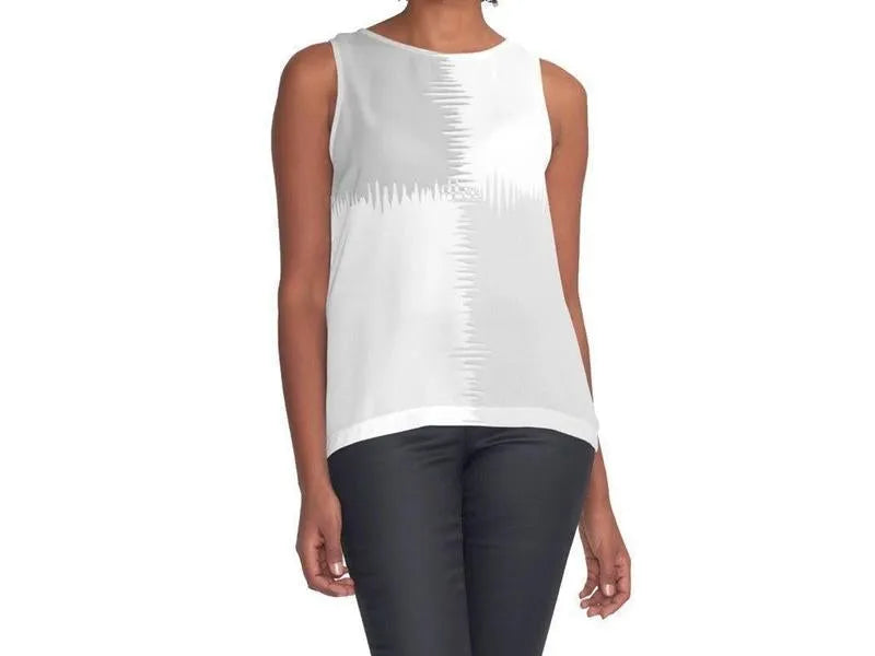 Contrast Tanks-QUARTERS Contrast Tanks-Grays & White-from COLORADDICTED.COM-