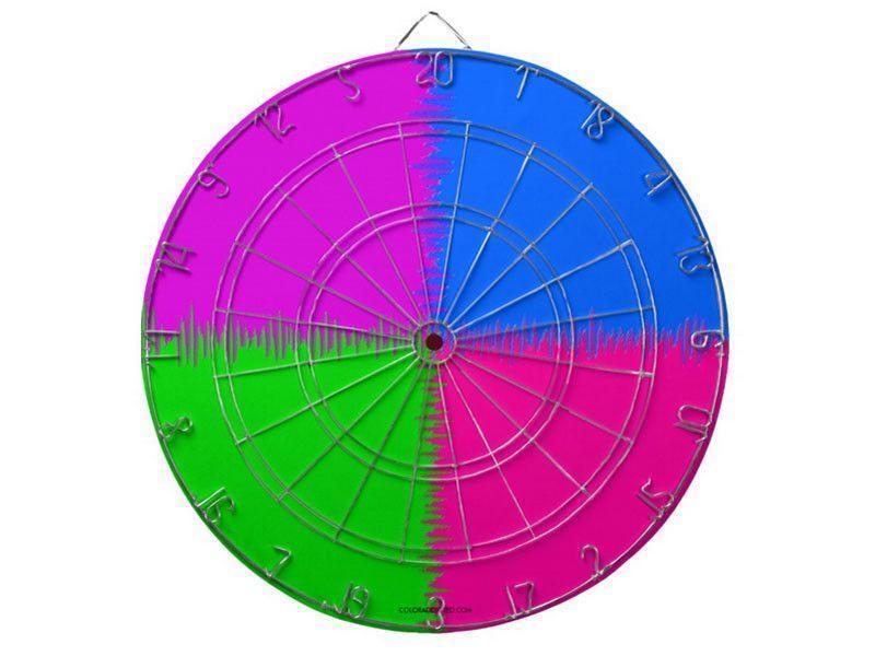 Dartboards-QUARTERS Dartboards (includes 6 Darts)-from COLORADDICTED.COM-