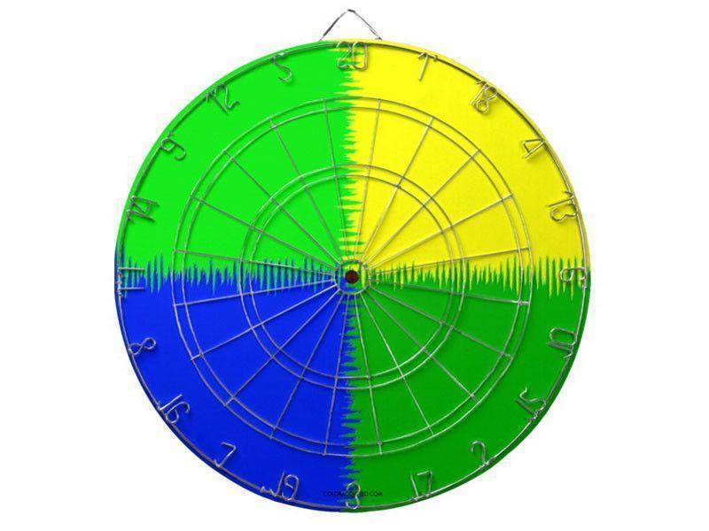 Dartboards-QUARTERS Dartboards (includes 6 Darts)-from COLORADDICTED.COM-