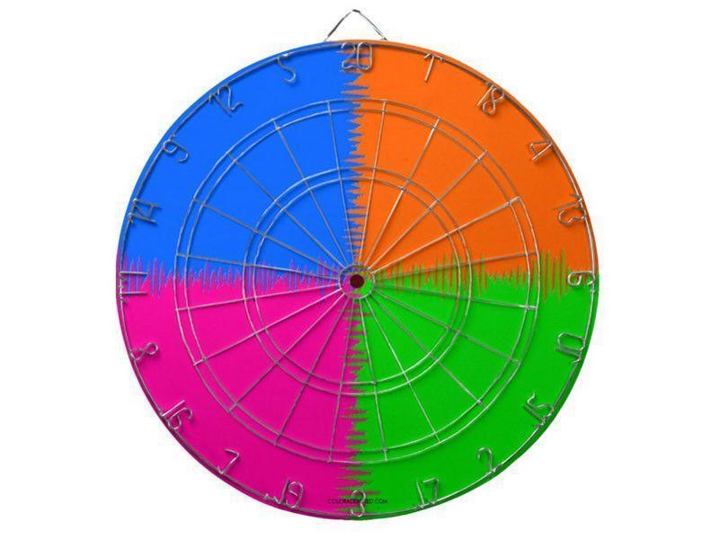 Dartboards-QUARTERS Dartboards (includes 6 Darts)-from COLORADDICTED.COM-