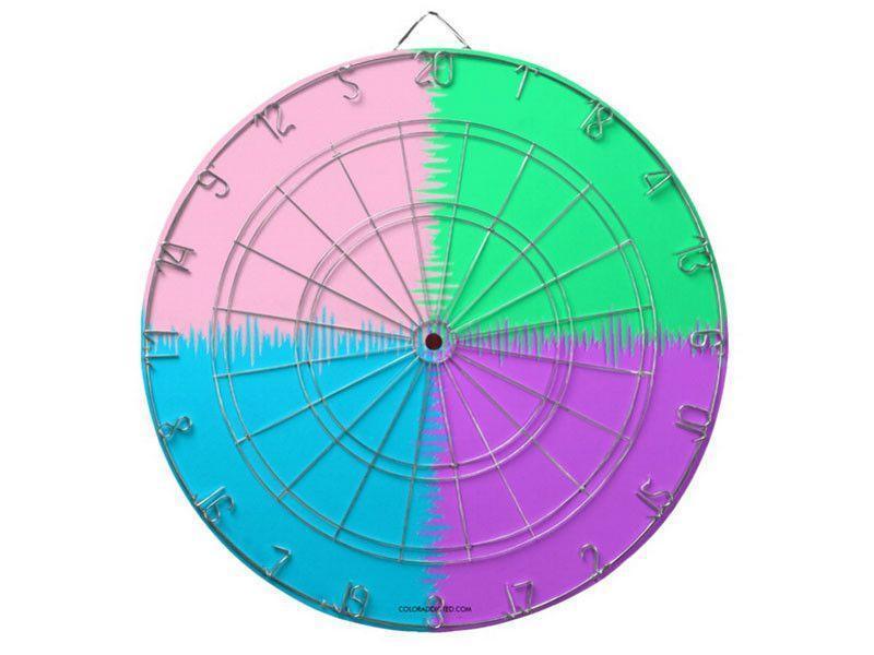 Dartboards-QUARTERS Dartboards (includes 6 Darts)-from COLORADDICTED.COM-