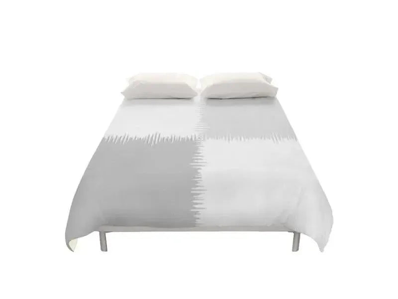 Duvet Covers-QUARTERS Duvet Covers-Grays & White-from COLORADDICTED.COM-