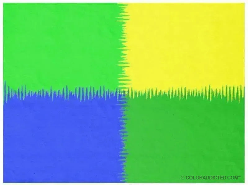 Fleece Blankets-QUARTERS Fleece Blankets-Blue, Greens & Yellow-from COLORADDICTED.COM-