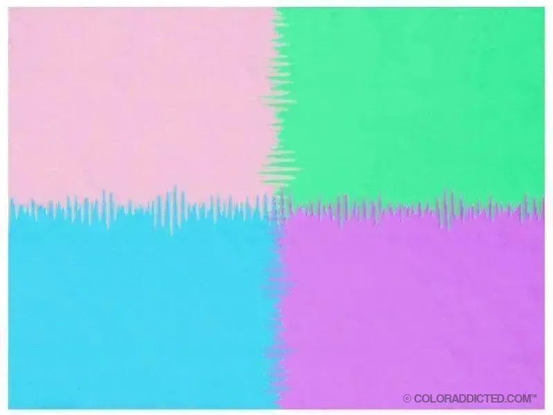 Fleece Blankets-QUARTERS Fleece Blankets-Pink, Light Blue, Light Green & Light Purple-from COLORADDICTED.COM-