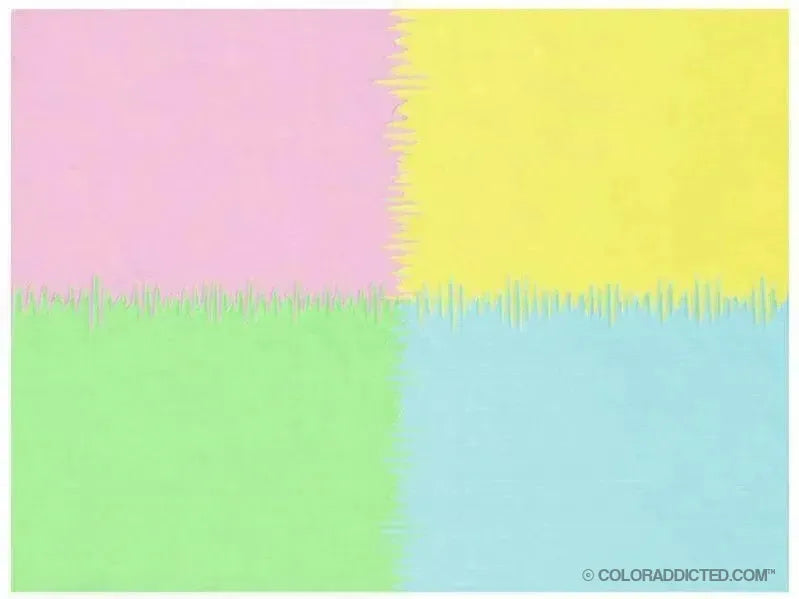 Fleece Blankets-QUARTERS Fleece Blankets-Pink, Light Blue, Light Green & Light Yellow-from COLORADDICTED.COM-