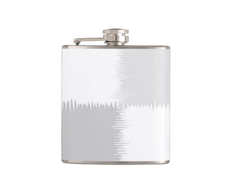 Hip Flasks-QUARTERS Hip Flasks-Grays &amp; White-from COLORADDICTED.COM-
